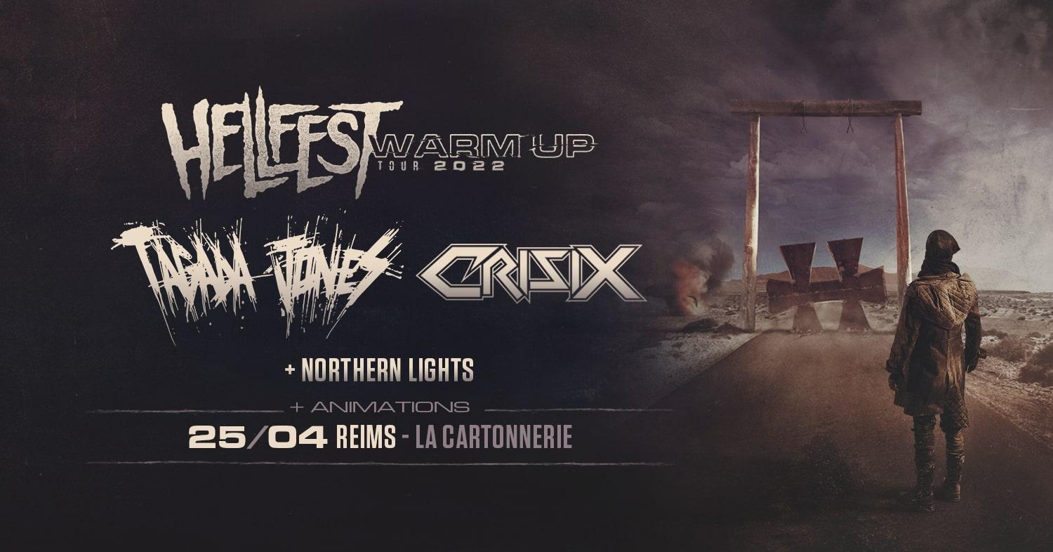 Affiche pour le concert du 25 avril 2022, à La Cartonnerie.